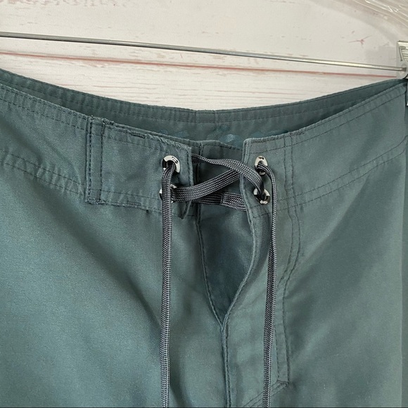 Nike 6.0 Board Shorts Swim Trunks Green Unlined - Picture 7 of 10